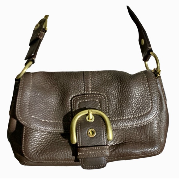 Coach Soho Boho buckle flap F11842 shoulder bag